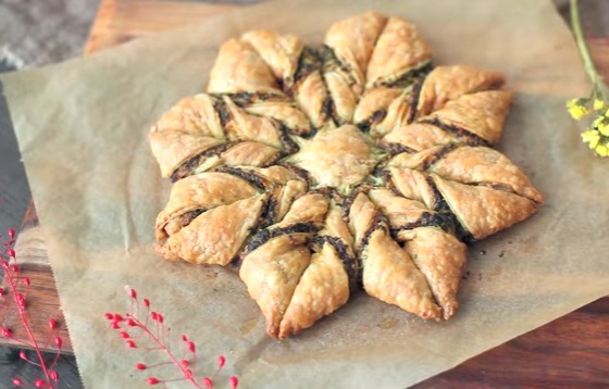 Een feestelijk broodje maken voor kerst