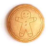 Nutella kerstkoekje gingerbreak mannetje