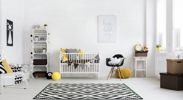 Leuke accessoires voor de monochrome babykamer