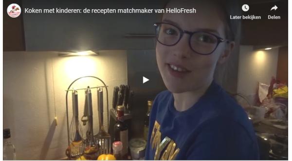 Koken met je kind: de HelloFresh recepten matchmaker