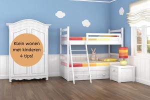 Klein wonen met kinderen: 4 tips voor gedeelde slaapkamer